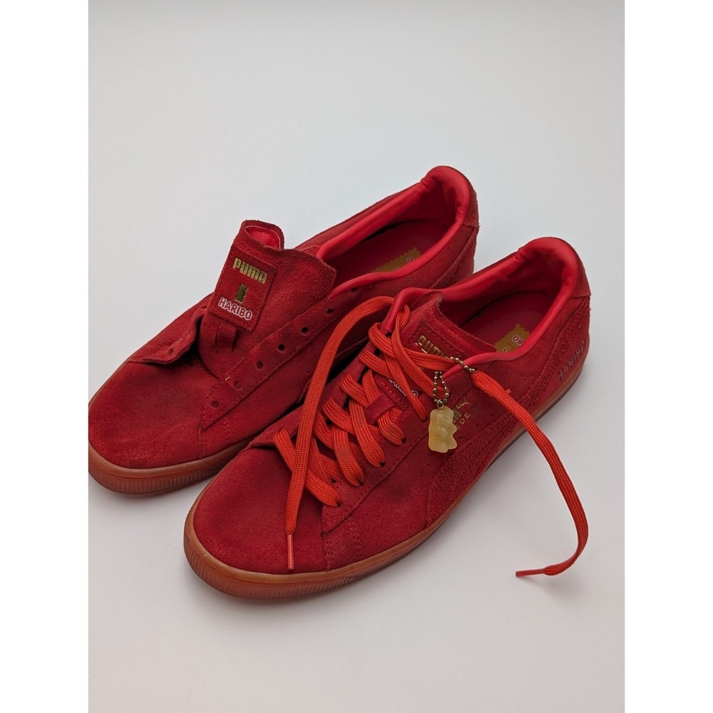 Size 10 Sneaker PUMA Haribo x Suede Poppy Red Shoee Gummy Bear
